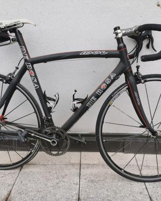 Bici de rosa campagnolo super record