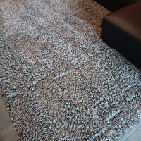 Tappeto salotto shabby grigio