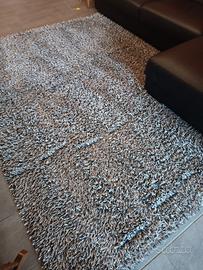 Tappeto salotto shabby grigio