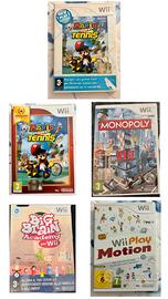 5: 2Mario Tennis, Monopoly, Big Brain, Play Motion