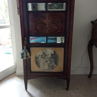 mobiletto antico inglese porta spartiti