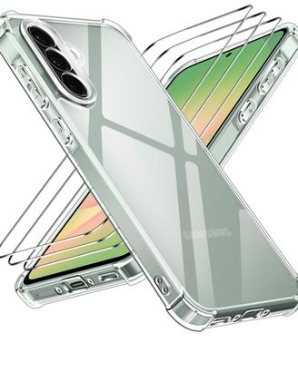 cover trasparente+ 3 vetrini per SAMSUNG A56