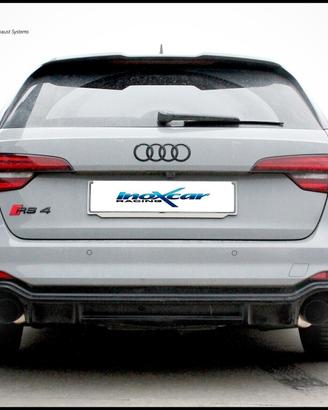 Audi RS4 Avant 2.9 450cv 2018> Scarico Inox