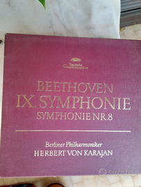 Cofanetto due vinile Beethoven nona sinfonia