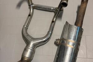 Collettore e scarico bmw gs 1200 anno 2007