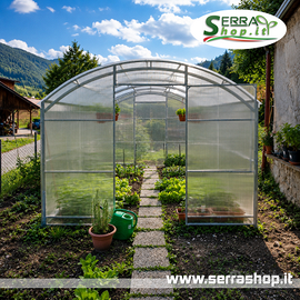 Serra box casetta 3x4m policarbonato orto giardino