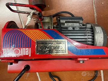 montacarichi/paranco elettrico 220v