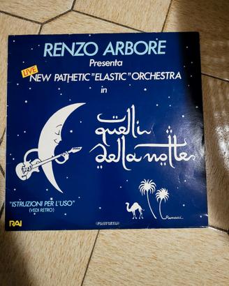 vinile LP 33 giri Renzo Arbore Quelli della notte
