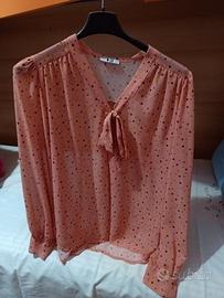 camicia donna rosa antico 