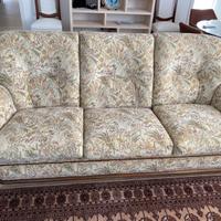 DIVANO E POLTRONE ANNI 80 USATI POCHISSIMO