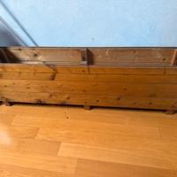 Fioriera in legno
