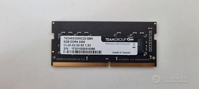 TEAMGROUP Elite DDR4 8GB 3200MHz