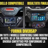 Opel Corsa E | Autoradio android stereo 2 din +KIT