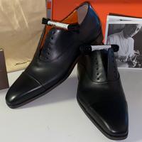 Santoni n 7 - 41 scarpe mod. Derby nuove