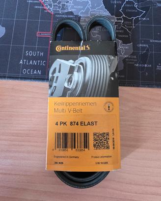 Cinghia servizi Continental 4 PK 874 ELAST