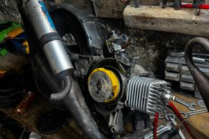 blocco motore ad aria piaggio