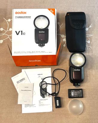 flash GODOX V1 per Canon