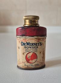 Antico contenitore polvere per dentiere