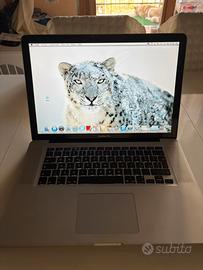 Macbook pro 15,4. 2009 , 80 trattzbili.