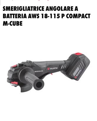 SMERIGLIATRICE ANGOLARE BATTERIA