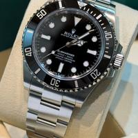 Rolex Sub No Data Nuovo 2025 Ref 124060 41mm Full