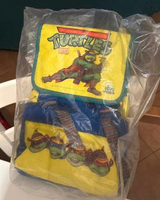 Zainetto Tartarughe Ninja 1993 vintage raro