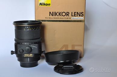 NIKON PC-E Micro NIKKOR 45mm f/2.8 D  ED