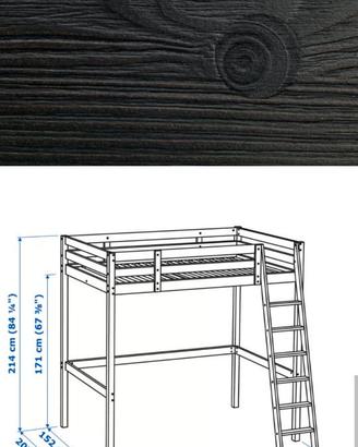 Letto a soppalco ikea
