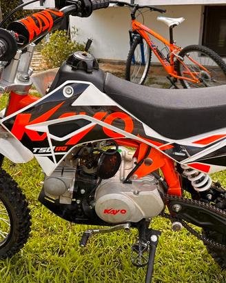 Moto pitbike Kayo 110cc
