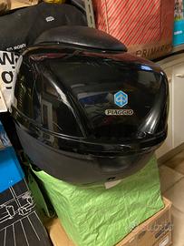 Baule moto piaggio beverly 200 con cuscino