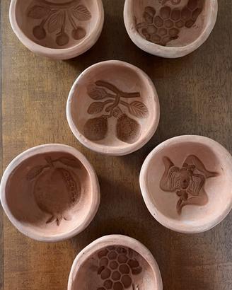 Stampi per dolci in terracotta vintage