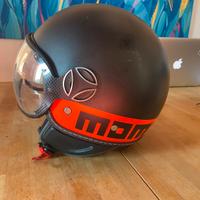 Casvo MOMODESIGN Fighter Classic Matt nero/arancio