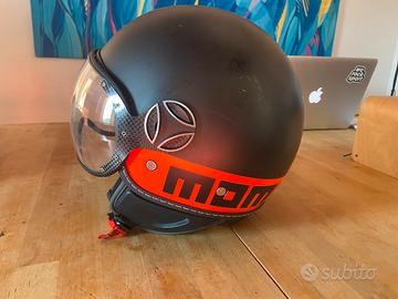 Casvo MOMODESIGN Fighter Classic Matt nero/arancio