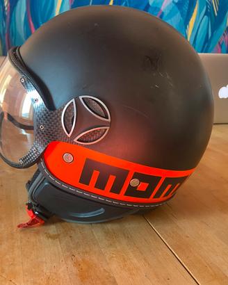 Casvo MOMODESIGN Fighter Classic Matt nero/arancio