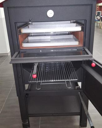 forno a legna misura 81x103x170