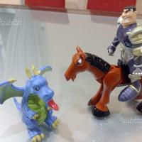 Disney cavaliere e drago da bambino