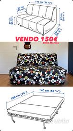 DIVANO LETTO IKEA