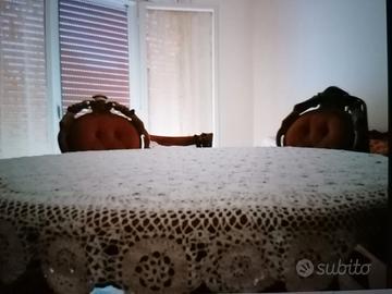 Copritavolo rotondo uncinetto