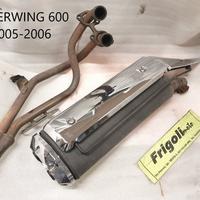 MARMITTA SILVERWING 600 2005 2006 SCARICO HONDA RI