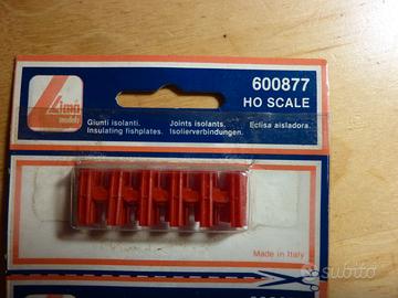 LIMA CONFEZIONE DI 24 GIUNTI ISOLANTI H0