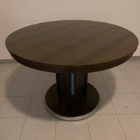 Tavolo tondo il legno anni 80
