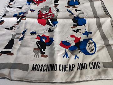SPLENDIDO FOULARD MOSCHINO ANNI 90