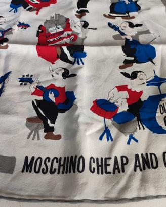 SPLENDIDO FOULARD MOSCHINO ANNI 90