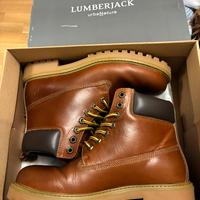 stivali Lumberjack nuovi, usati una volta