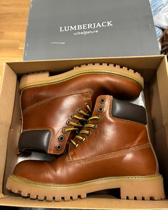stivali Lumberjack nuovi, usati una volta