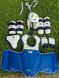 Kit Completo Protezioni Taekwondo TUSAH