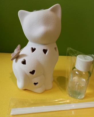 Gattino diffusore di profumo - con luce