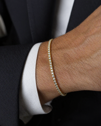 Bracciale tennis con diamanti ct. 1,65 oro 18kt