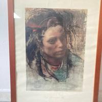 ROSSELLA 1  di Pietro Annigoni - Stampa