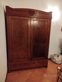 armadio vestiti vintage